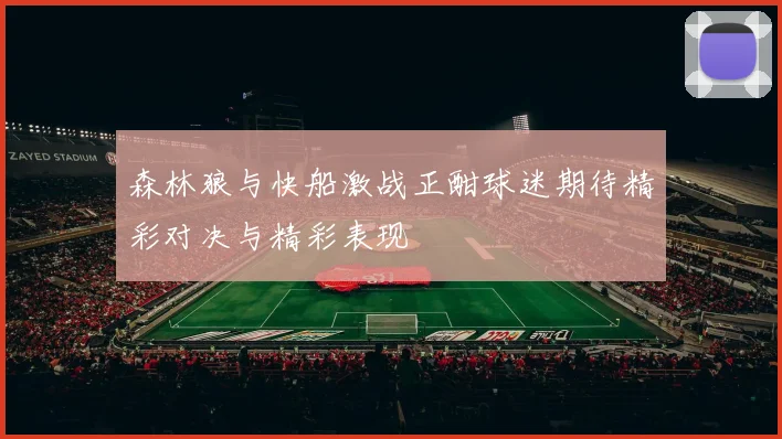 森林狼与快船激战正酣球迷期待精彩对决与精彩表现